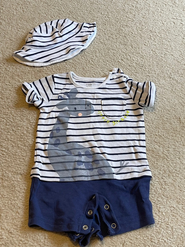 Baby boy cheap sleepsuits tesco