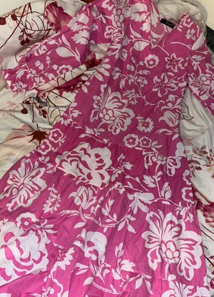 Long Pink and White Dress / Kleid (Modest) Größe M, marque: Gdg Actüel, état: Très bon état, taille: M / 38 / 10, 15,00 €, 16,45 € Protection acheteurs incluse