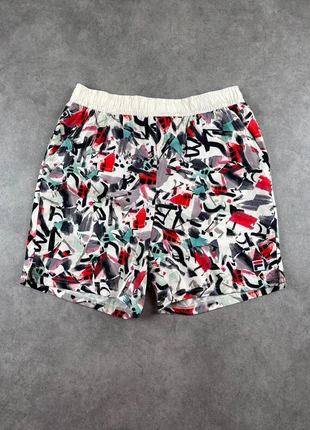 Short de sport large rare Fila multicolore taille M homme crème - SHO0455, marque: FILA, état: Très bon état, taille: M, 4,00 €, 4,90 € Protection acheteurs (Pro) incluse