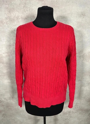 Pull Torsadé Vintage Hiver st john's bay rouge torsadé maille chaude coupe droite hiver taille L, marque: Vintage Dressing, état: Très bon état, taille: L / 40 / 12, 12,00 €, 13,30 € Protection acheteurs (Pro) incluse