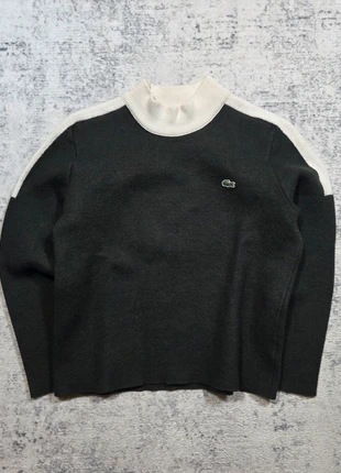 🐊 Pull Lacoste Made in France Vert Foncé Col Crème XXS Femme Vintage Retro Old Money, marca: Lacoste, estado: Muy bueno, tamaño: XXS / 32 / 4, 69,95 €, 74,15 € Protección al comprador Pro incluida