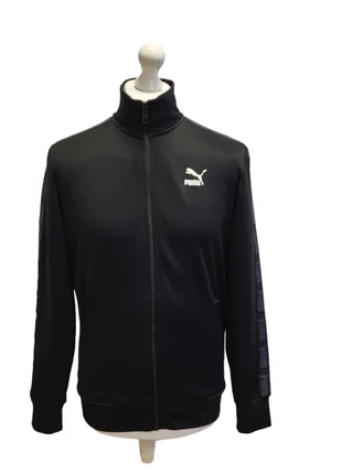 Puma Black Zipped Sports Tracksuit Top UK Men's Small AA904, brand: Puma, condition: Very good, size: S, £29.99, £32.19 includes Buyer Protection Pro