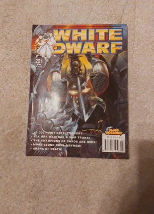 White Dwarf 221, merk: Games Workshop, staat: Heel goed, € 5,00, € 5,95 inclusief Kopersbescherming