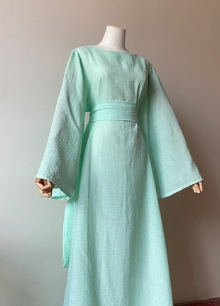 Robe longue ajustable - vert menthe - neuve avec étiquette, brand: Boutique Parisienne, condition: Very good, size: One size, €29.00, €31.15 includes Buyer Protection Pro
