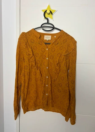 Blouse Jaune Sézane Taille M en coton, marca: Sézane, estado: Muy bueno, tamaño: M / 38 / 10, 30,00 €, 32,20 € Protección al comprador incluida
