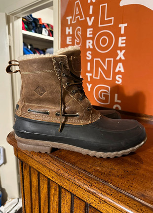 Sperry men's decoy duck boot sales