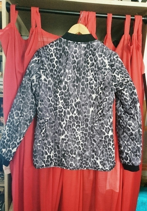 Blouson motif léopard 2