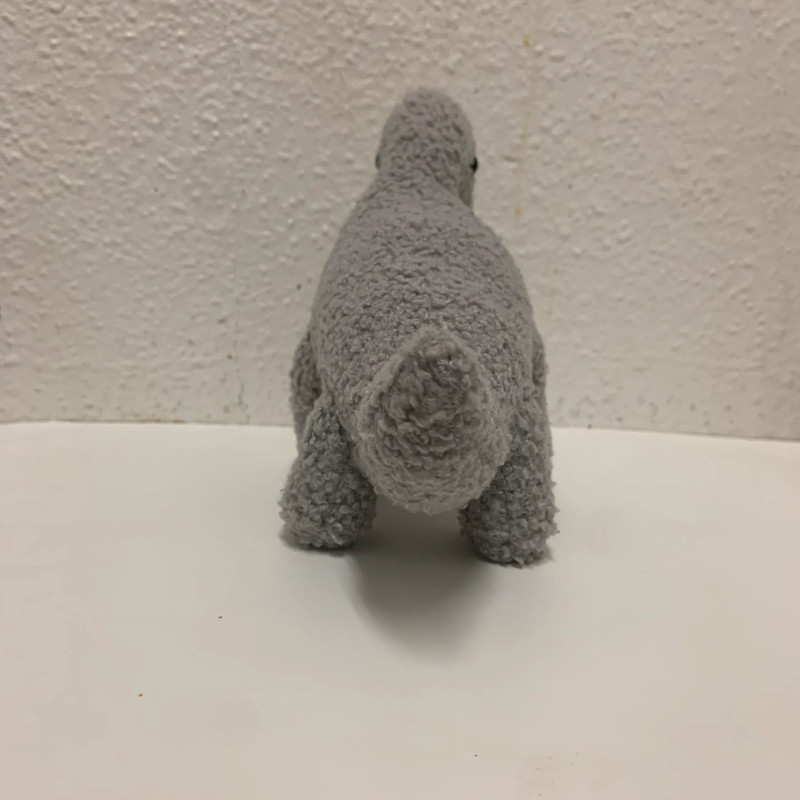 Gray Dinosaur Stuffed Animal Plush Toy 5