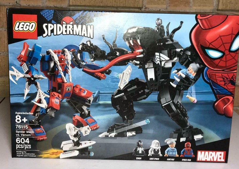 Lego Marvel Super Heroes Le robot de Spider-Man contre Venom 76115 - Vinted