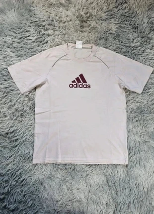 T-shirt vintage Adidas Logo Central Blanc Cassé Sport Années 2000 Coupe Raglan, marca: adidas, estado: Bueno, tamaño: L, 10,00 €, 11,20 € Protección al comprador Pro incluida