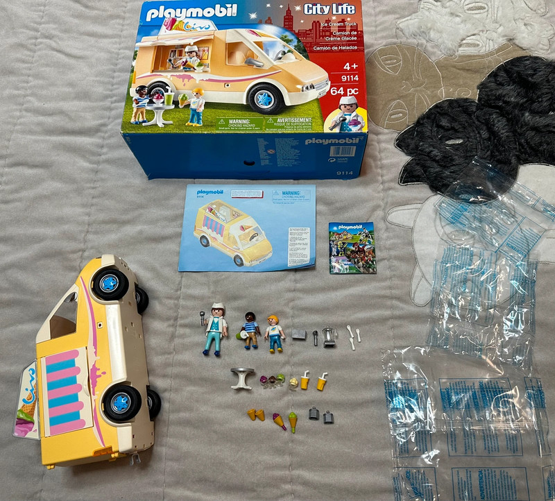 Camion discount helados playmobil