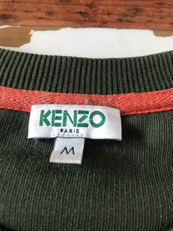 ademen Kosmisch mannelijk Kenzo trui groen maat M - Vinted