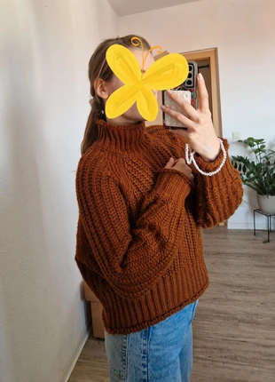 Brauner Pullover H&M XS, merk: H&M, staat: Heel goed, maat: XS / 34 / 6, € 4,50, € 5,43 inclusief Kopersbescherming