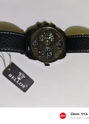 Montre homme bellos, neuf, marque: BELLOS, état: Neuf avec étiquette, taille: 47 mm et plus, 12,00 €, 13,30 € Protection acheteurs incluse