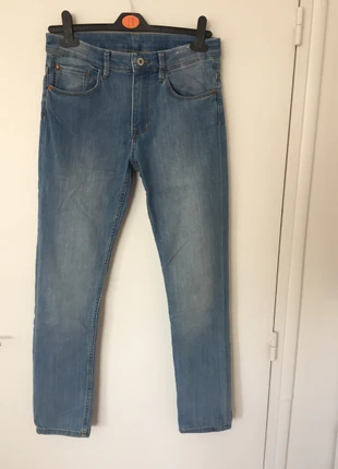 Jean skinny basic bleu - H&M Enfant taille 13-14ans, marke: H&M, zustand: Sehr gut, größe: 13 Jahre / 158, 8,00 €, 9,10 € inklusive Vinted-Käuferschutz