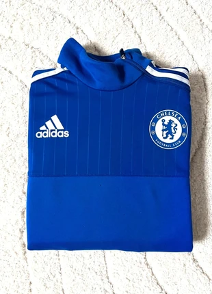 Pull Training Adidas Chelsea 2015-2016 Bleu - Taille S, marque: adidas, état: Très bon état, taille: S, 12,00 €, 13,30 € Protection acheteurs incluse