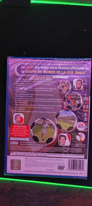 Jeu PS2 : Coupe du monde FIFA 2002 neuf sous blister 2