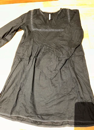 Robe tunique voile de coton noire 38/M neuve, marke: Mare di latte, zustand: Neu, größe: M / 38 / 10, 10,00 €, 11,20 € inklusive Vinted-Käuferschutz