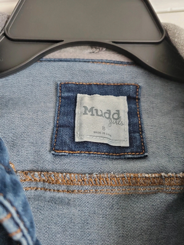 Mudd Girl's Distressed Denim Jacket 4