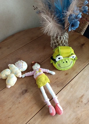 Lot casque premiers pas et poupées, brand: PAS, condition: Good, size: 6-9 months / 68 cm, €4.00, €4.90 includes Buyer Protection