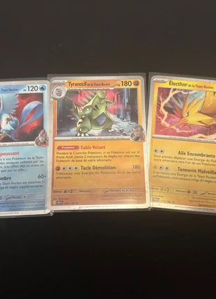 Artikodin, Électhor et Tyranocif promos duopack, marke: Pokémon, zustand: Sehr gut, 3,00 €, 3,85 € inklusive Vinted-Käuferschutz
