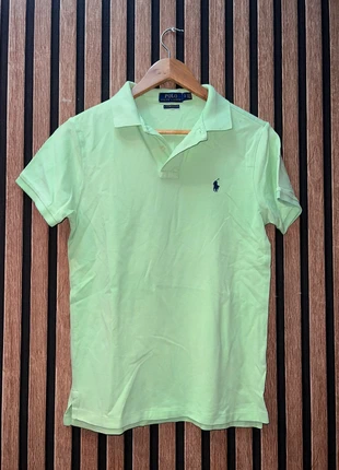 💚 Ralph Lauren Polo – Mintgroen – Custom Slim Fit – Maat S of size 14-16, merk: Ralph Lauren, staat: Heel goed, maat: 16 jaar / 176 cm, € 15,00, € 16,45 inclusief Kopersbescherming