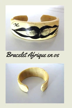 bracelet   Afrique en os