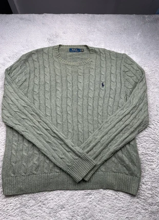 Sweat Pull homme Torsadé Ralph Lauren Kaki gris Taille XXL En très bonne état, marque: Ralph Lauren, état: Très bon état, taille: XXL, 40,00 €, 42,70 € Protection acheteurs incluse