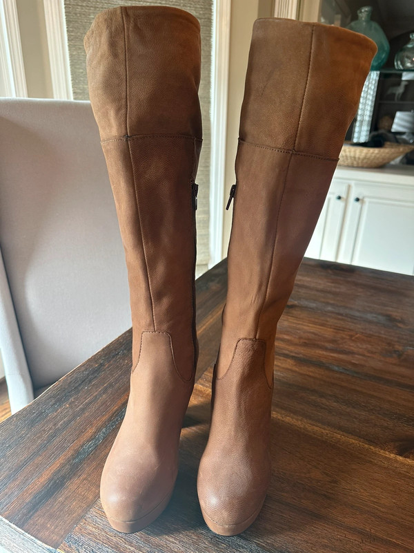 Steve Madden leather knee high boots Vinted