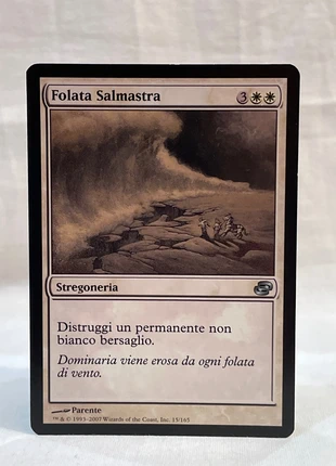 Magic t g folata salmastra 15/165, creando un set prezzo a € 0,50, marke: Wizards of the Coast, zustand: Sehr gut, 1,00 €, 1,75 € inklusive Vinted-Käuferschutz