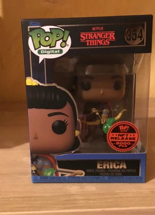 Funko Pop Digital NFT Stranger Things Erica, marke: Funko, zustand: Neu, größe: Frühchen, bis 44, 90,00 €, 95,20 € inklusive Vinted-Käuferschutz