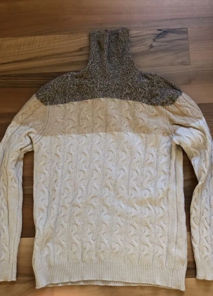 Maglione da uomo a collo alto taglia M beige, merk: Andrea Fenzi, staat: Heel goed, maat: M, € 30,00, € 32,20 inclusief Kopersbescherming