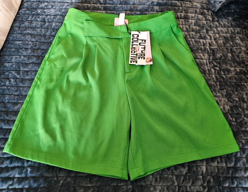 New Future Collective x Target High Rise Pleated Shorts 1