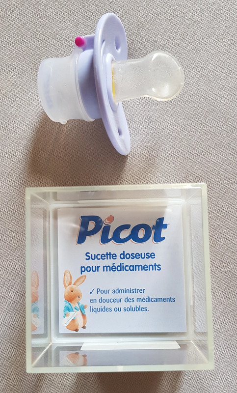 Sucette pour médicament bébé - Picot