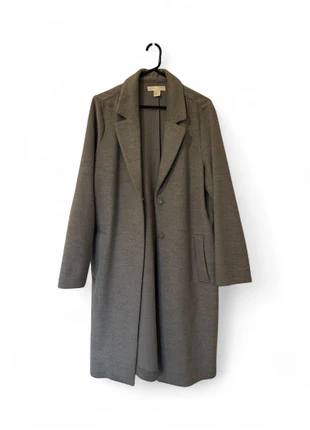 H&M Long Coat in grey, brand: H&M, condition: New without tags, size: S / 36 / 8, €12.00, €13.30 includes Buyer Protection