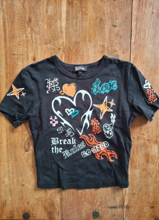 Top court, brand: Jennyfer, condition: Very good, size: XS / 34 / 6, €2.00, €2.80 includes Buyer Protection