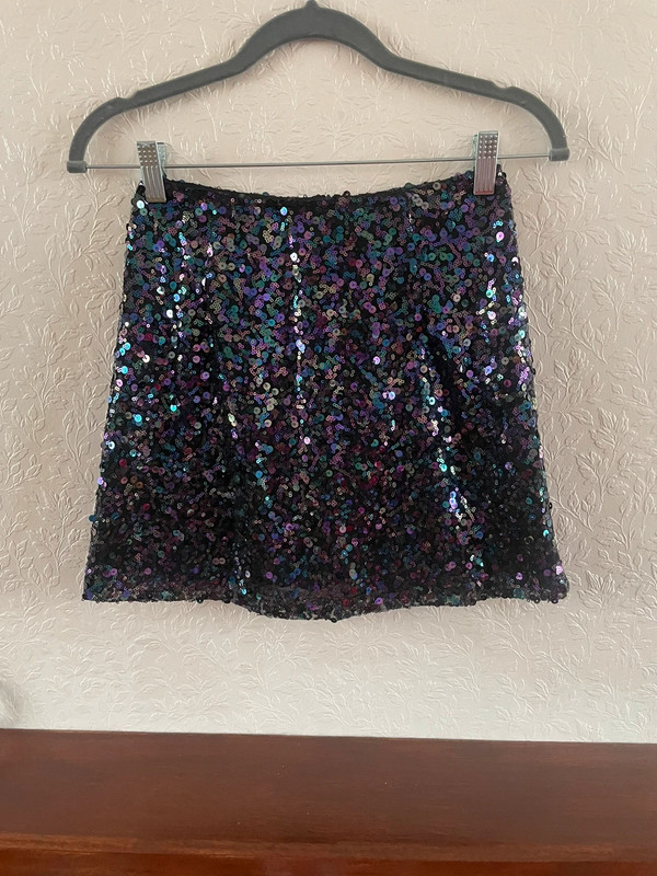 Motel sequin mini skirt online