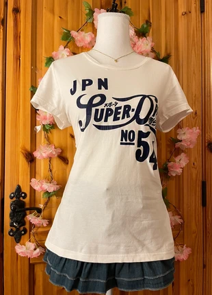 Superdry Vintage Graphic Tee | 100% Cotton | Casual Streetwear | 393., brand: Superdry, condition: Very good, size: L / 40 / 12, €19.00, €20.65 includes Buyer Protection