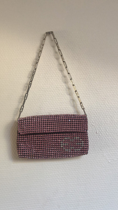 Pochette rose et strass - Vinted