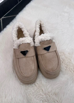 Mocassin fourre, marque: aucun, état: Neuf avec étiquette, taille: 36, 18,00 €, 19,60 € Protection acheteurs incluse