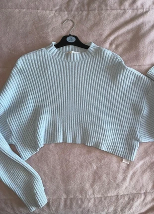 Malha canelada zara * blue top zara, marca: Zara, estado: Muito bom, tamanho: M / 38 / 10, €4.00, €4.90 inclui Proteção do Comprador