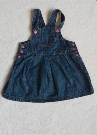 Robe salopette en jean été fille 12 mois DPAM, merk: Du Pareil au Même, staat: Heel goed, maat: 9-12 maanden / 74 cm, € 2,50, € 3,33 inclusief Kopersbescherming