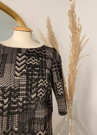 Robe gris à motifs aztèques Janis & John, marke: Janis & John, zustand: Neu, größe: M / 38 / 10, 8,00 €, 9,10 € inklusive Vinted-Käuferschutz