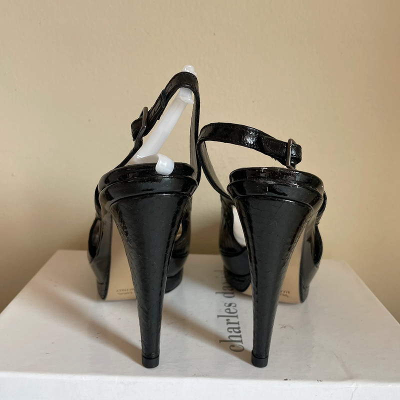 Charles david black heels sales