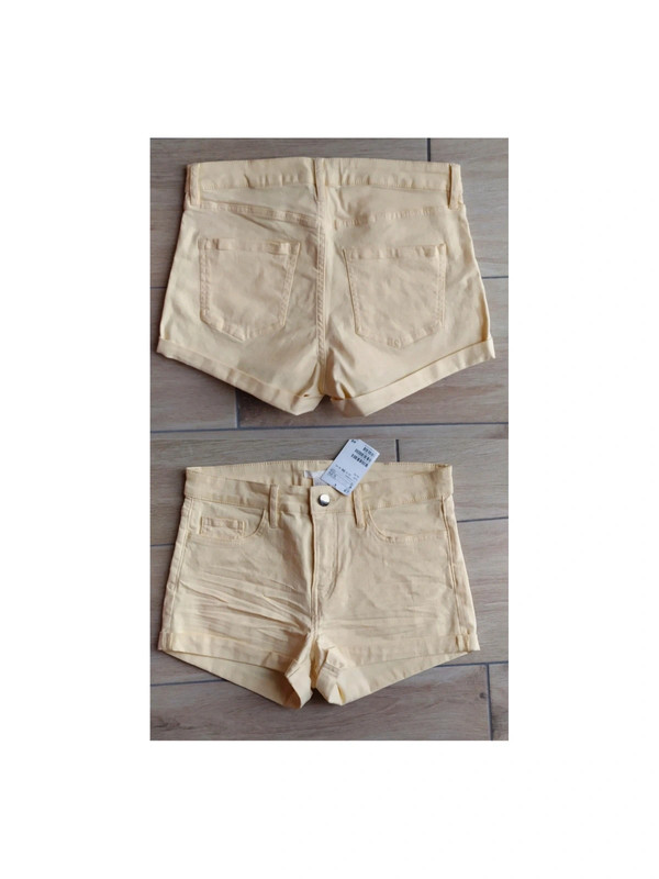 Short jaune clair 1