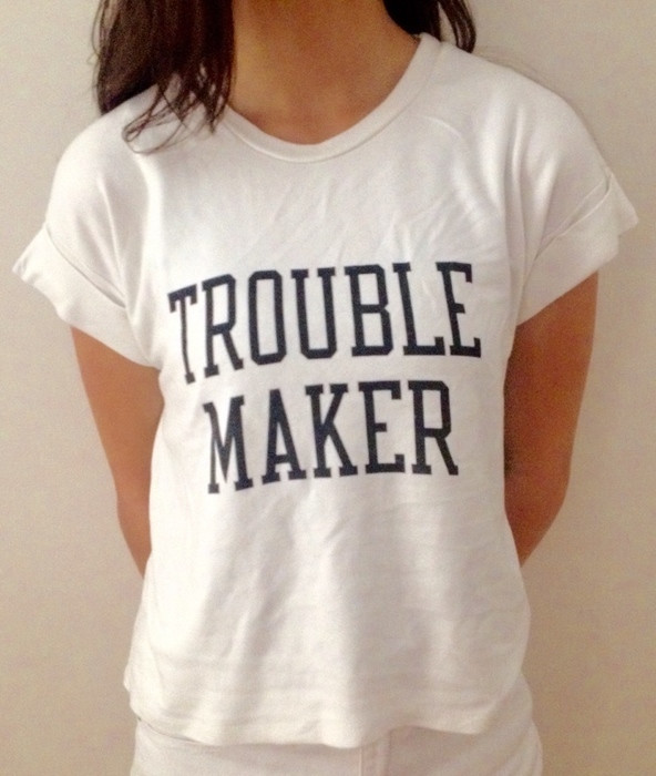 Trouble maker tee-shirt 1