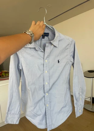 Polo Ralph Lauren Blue Long sleeve button up Size 10, marca: Ralph Lauren, estado: Novo sem etiquetas, tamanho: 10 anos / 140 cm, €18.00, €19.60 inclui Proteção do Comprador