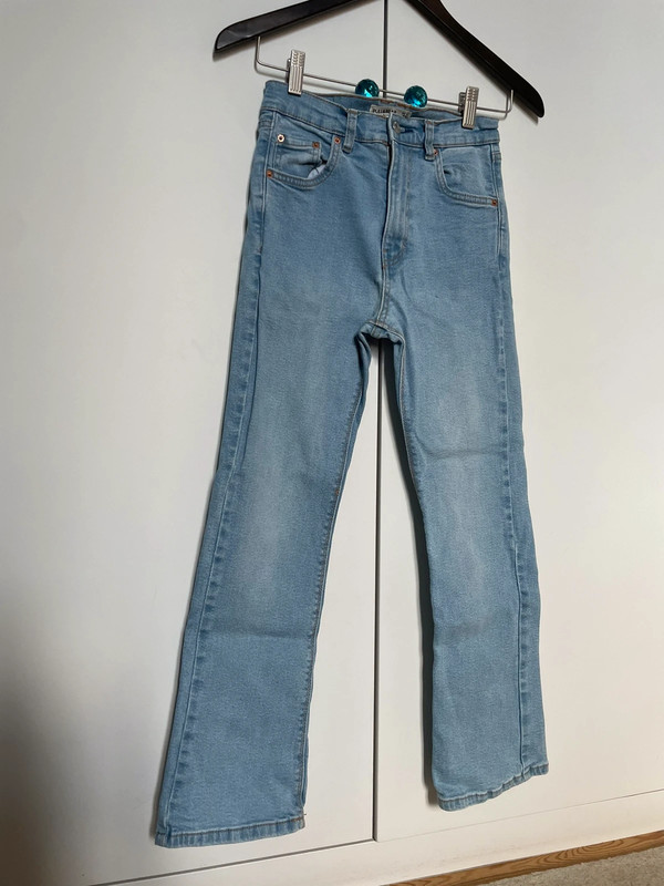 Pull and bear clearance jean taille haute