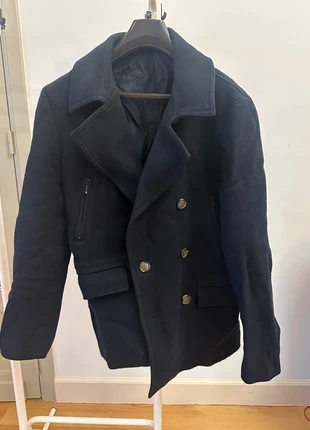 Prachtige blauwe mantel Profuomo - maat 48, brand: Profuomo, condizioni: Ottime, taglia: M, €85.00, €89.95 include la Protezione acquisti