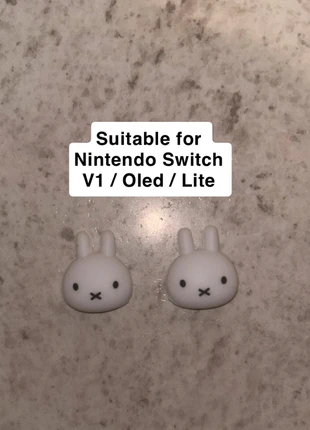 Miffy Premium Comfort Thumb Grips For Nintendo Switch V1 / Oled / Lite, brand: Miffy, condition: New with tags, £2.99, £3.84 includes Buyer Protection